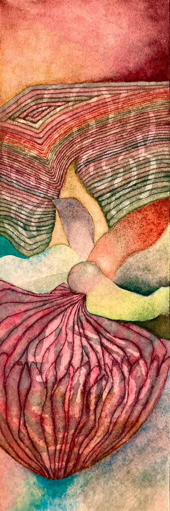 F.A. no. 10, 9" x 3"