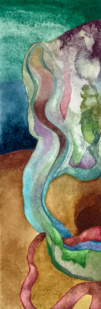 F.A. no. 21, 12" x 4"