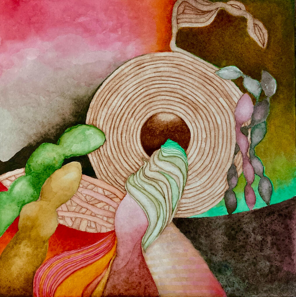 F.A. no. 3, 6" x 6"